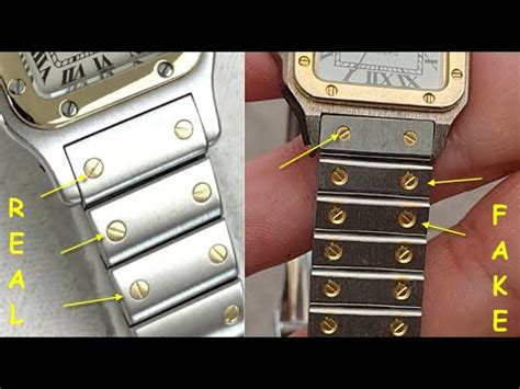 real vs fake cariter watch|cartier watches true value.